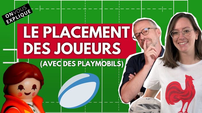 Comment sont placés les joueurs au rugby ? (expliqué avec des Playmobils)