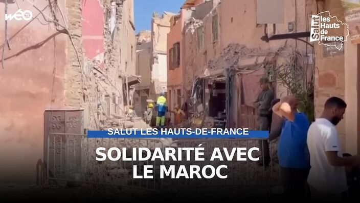 Les Hauts-de-France solidaires avec le Maroc