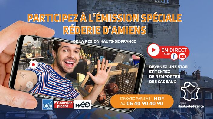 La Grande Réderie d'Amiens en direct ce dimanche 1er octobre en Facebook live