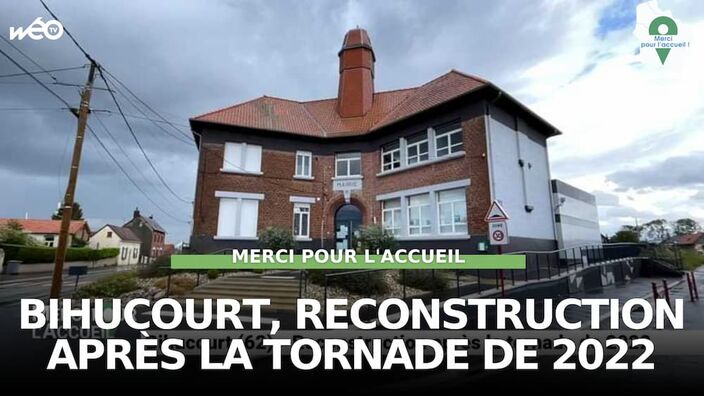 Bihucourt (62) - Reconstruction après la tornade de 2022