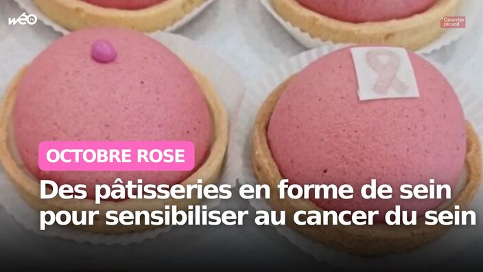 La boulangerie de Méaulte crée des pâtisseries en forme de sein pour Octobre rose