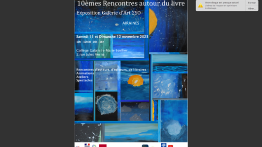 10èmes RENCONTRES AUTOUR DU LIVRE