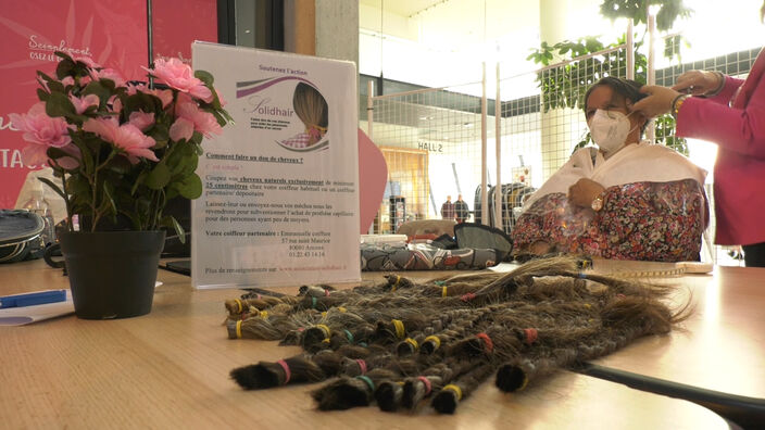 Octobre rose : Solid'hair collecte vos cheveux au CHU d'Amiens