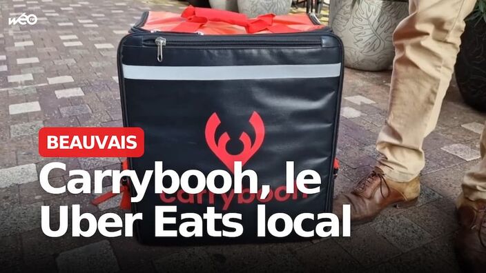 Carrybooh, un Uber Eats local à Beauvais