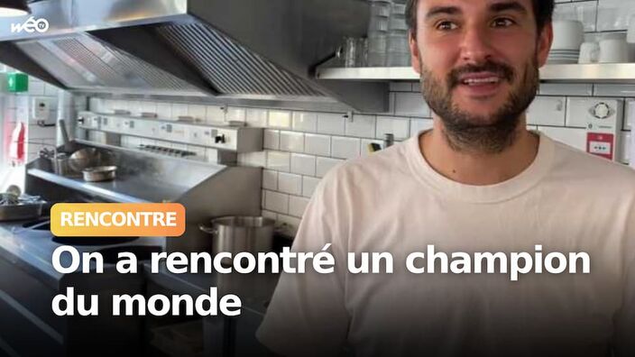 Aurèle Mestré, champion du monde de la frite