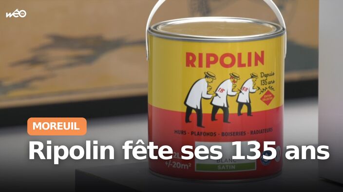 Moreuil : la marque de peinture Ripolin fête ses 135 ans