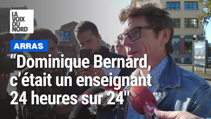 Attaque au couteau à Arras: le témoignage poignant d'un collègue de Dominique Bernard 