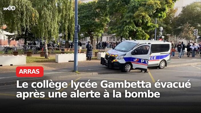 Arras : le collège lycée Gambetta évacué après une alerte à la bombe