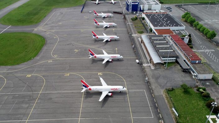 Alerte à la bombe à l'aéroport Lille-Lesquin