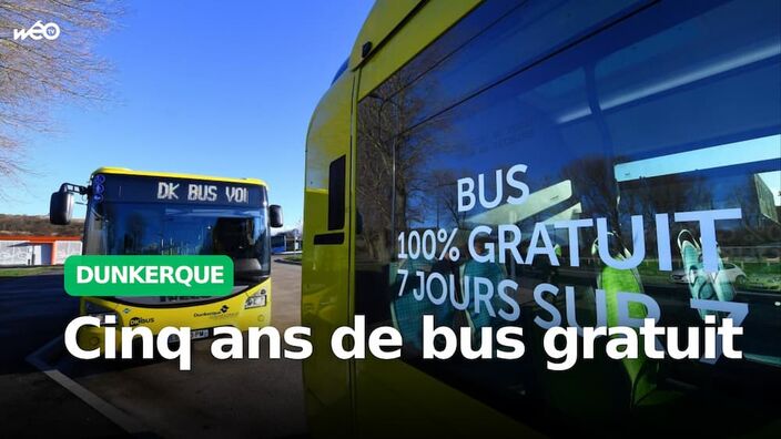 Dunkerque: cinq ans de bus gratuit, ce qu'en pensent les habitants