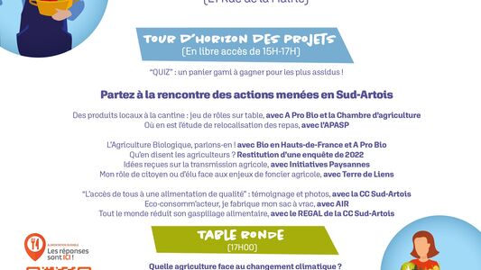 4ème Forum de l'alimentation durable en Sud-Artois