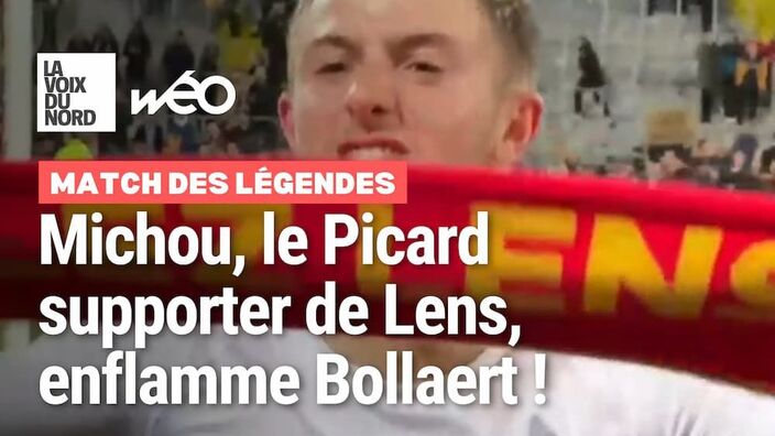 Le youtubeur Michou enflamme le stade Bollaert