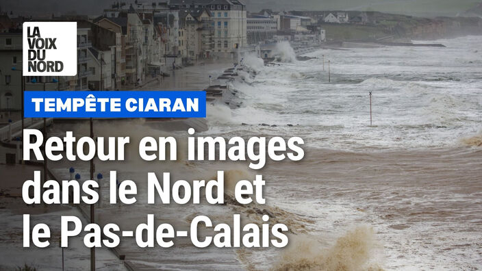 La tempête Ciaran dans l'oeil des photographes