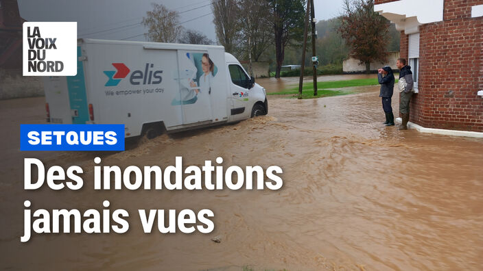 Inondation: du jamais vu à Setques