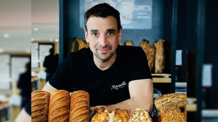 Maxime, gérant des boulangeries Mamatte dans la région