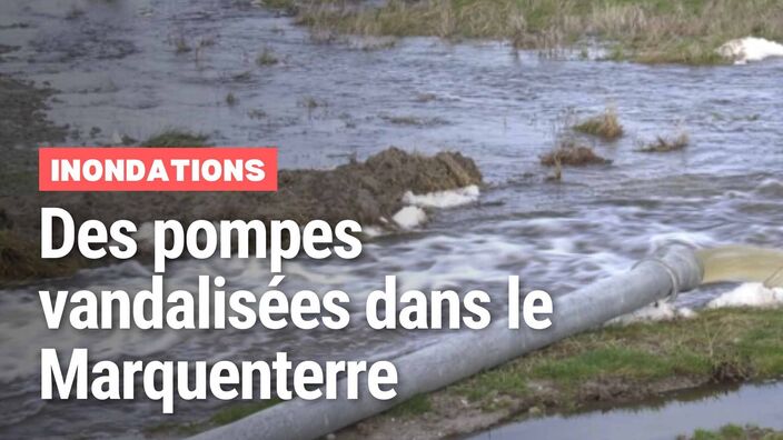 Inondations : des pompes, cibles d'actes malveillants dans le Marquenterre