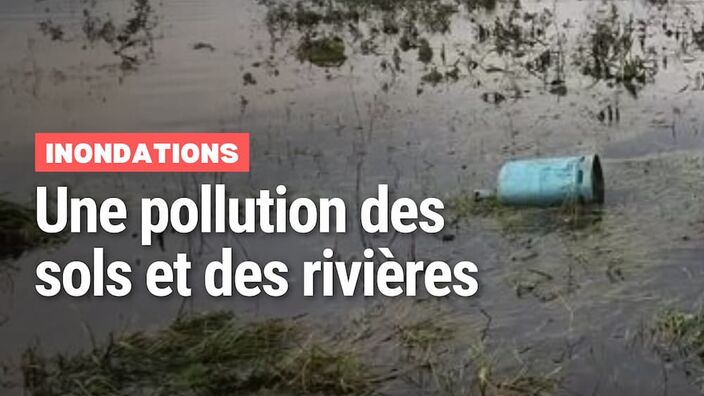 Après les inondations, la double peine: une pollution des sols et des rivières se profile