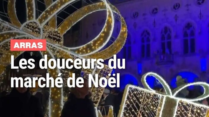 Arras : les douceurs du marché de Noël