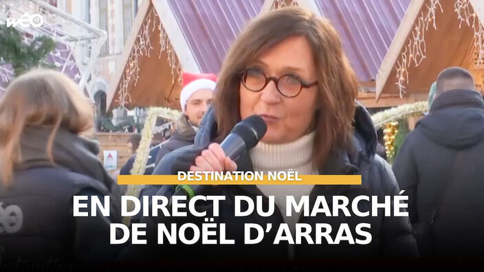 Au cœur du marché de Noël d'Arras (P1)