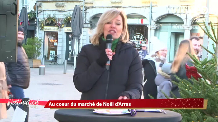 Arras : "La patinoire, c'est l'emblème du marché de Noël"