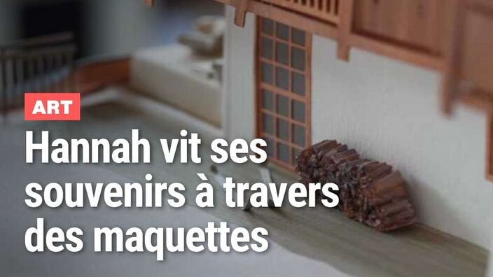 Elle laisse parler les souvenirs par des maquettes