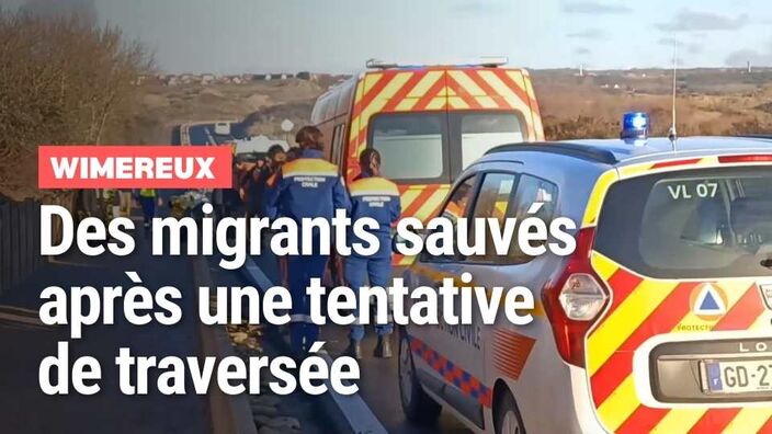 Wimereux : des migrants sauvés après une tentative de traversée