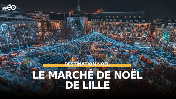 Au cœur du marché de Noël de Lille