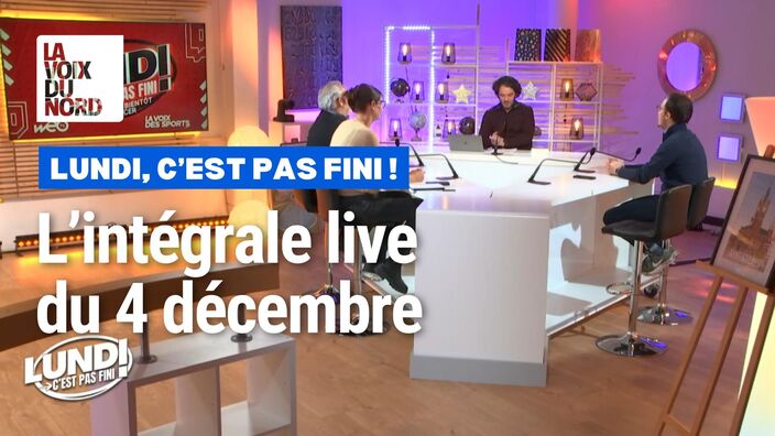 Les victoires de Lille et Lens, le retour de Milko Potisek : Lundi, c'est pas fini ! du 4 décembre