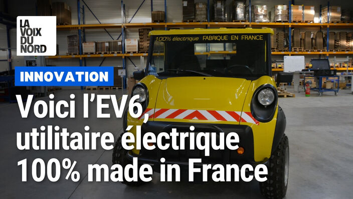 On vous présente EV6, l'utilitaire électrique 100% made in France et né dans la région
