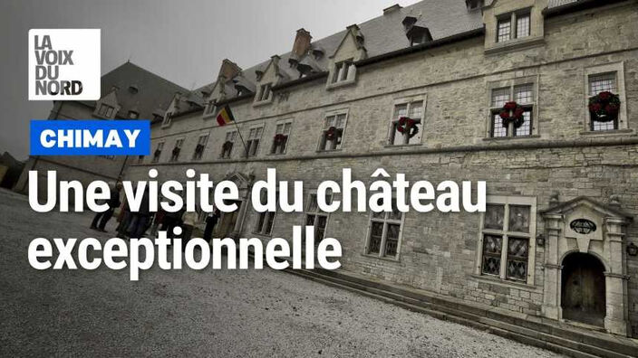 Visite au château de Chimay