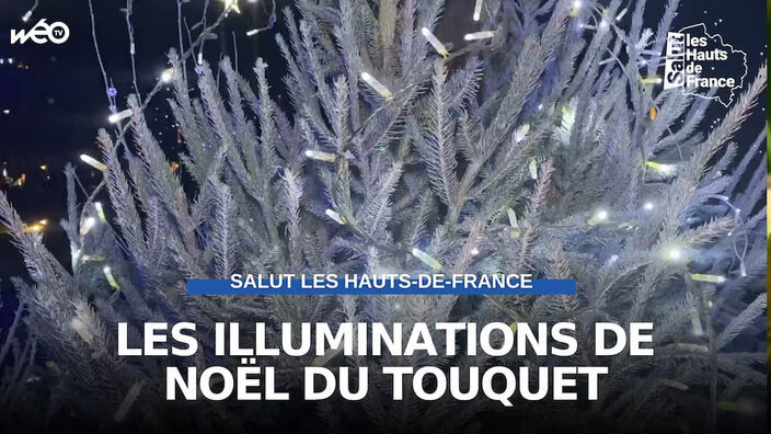 Le Touquet : balade parmi les illuminations de Noël