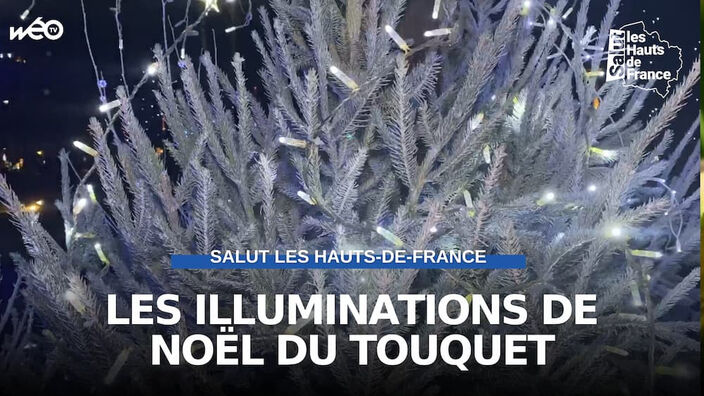 Le Touquet : balade parmi les illuminations de Noël