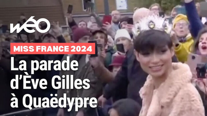 Au coeur de la parade d'Ève Gilles à Quaëdypre