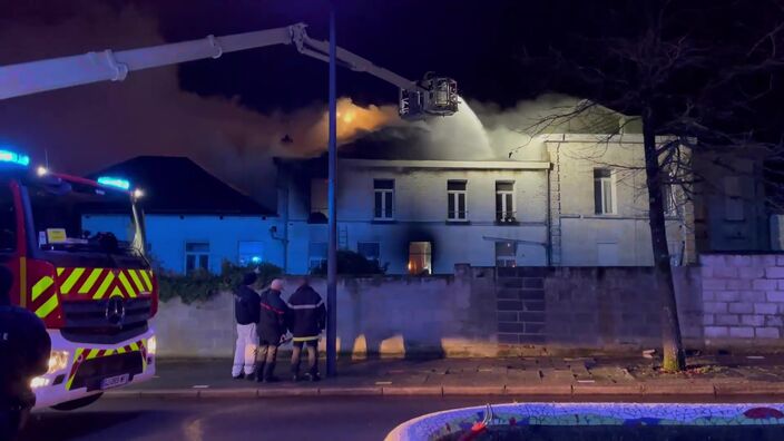 Un violent incendie ravage plusieurs appartements à Hautmont