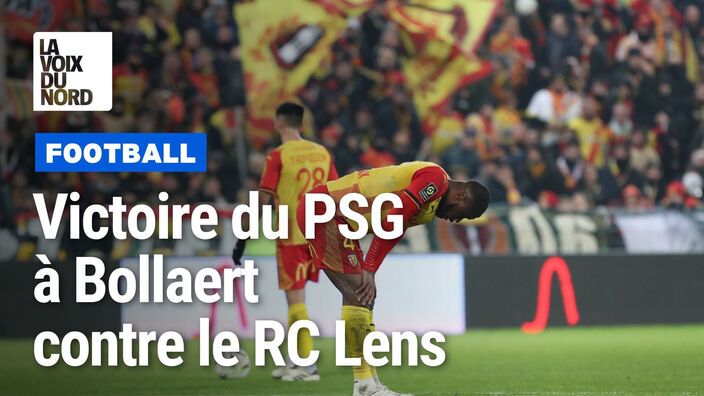 Ligue 1: victoire du PSG (2-0) à Bollaert contre le RC Lens 