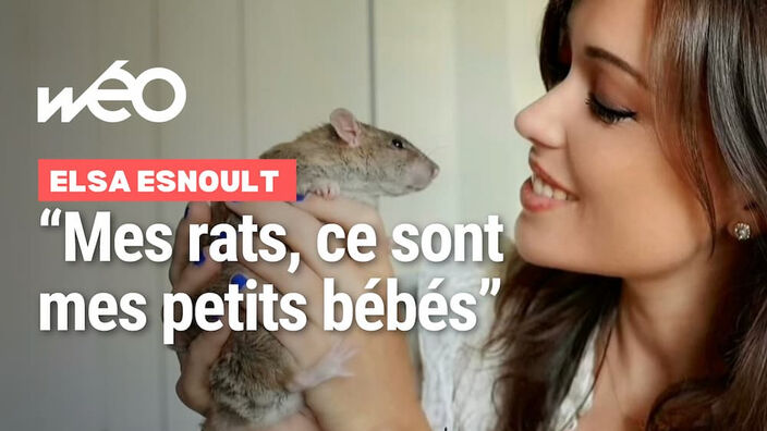 Elsa Esnoult nous parle de son amour pour ses rats