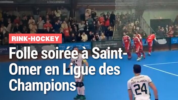 Rink-hockey : Saint-Omer s'impose en Ligue des Champions face à Valongo (5-2)