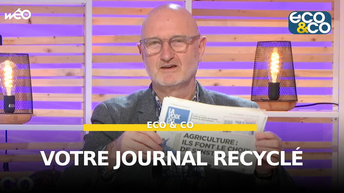 La Voix du Nord recyclée en isolant écologique