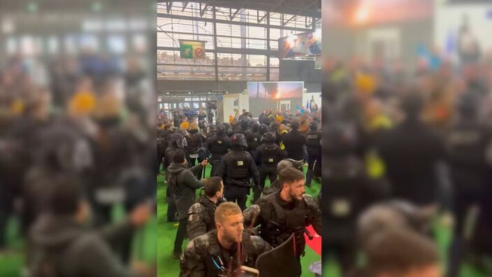 De gros incidents au Salon de l'Agriculture, l'ouverture retardée