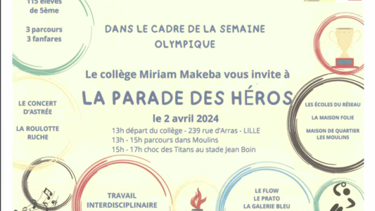 La Parade des Héros, collège Miriam Makeba