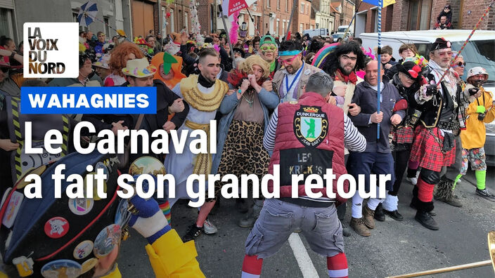 Wahagnies : c’était le grand retour du carnaval après quatre ans d’absence !