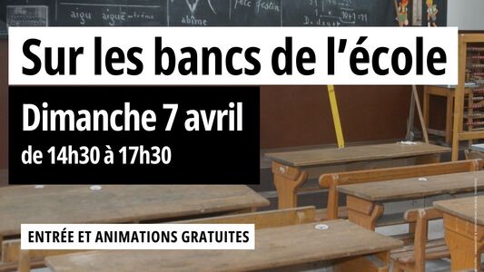 Sur les bancs de l'école!