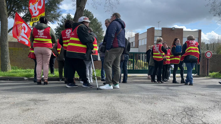 Amiens : les travailleurs du social et médico-social en grève
