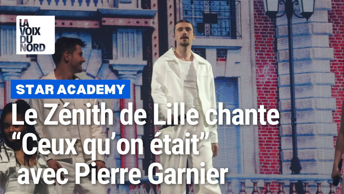 "Star Academy" : le Zénith de Lille chante "Ceux qu'on était" avec Pierre Garnier