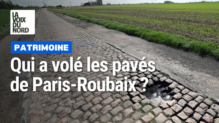 Des pavés de Paris-Roubaix volés sur le secteur de Gruson