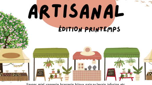 Marché artisanal - édition printemps