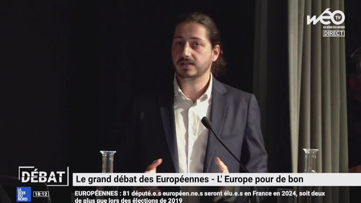 « Un génocide est en cours ! » : Aurélien Le Coq (LFI) dans le débat des Européennes 