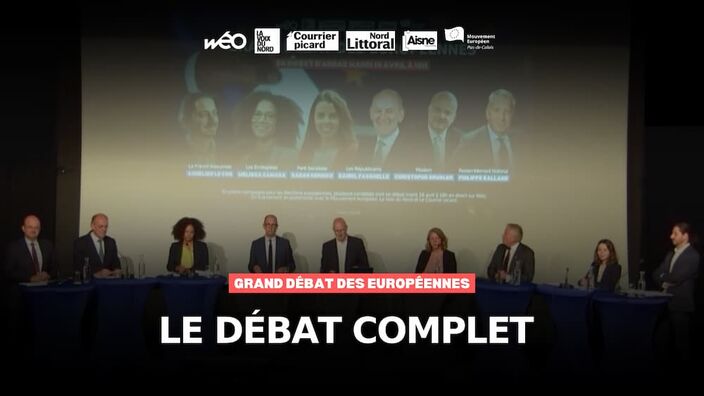 Élections européennes : le grand débat en intégralité