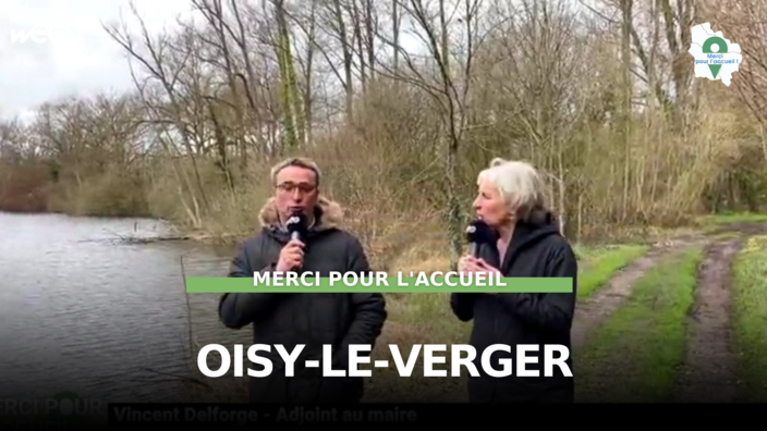 Oisy-le-Verger (62) - Le marais du haut-pont et le canal Seine Nord