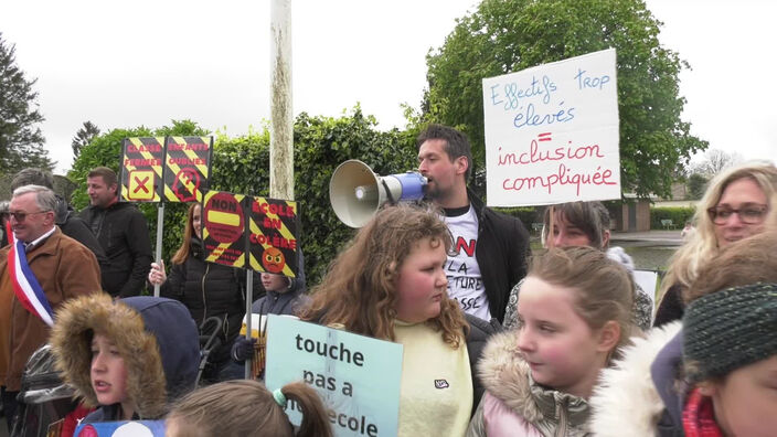 Carte scolaire : deuxième journée "école morte" consécutive à Bernaville